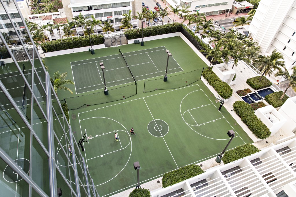 Overhead Shot_Basketball_Tennis Courts
