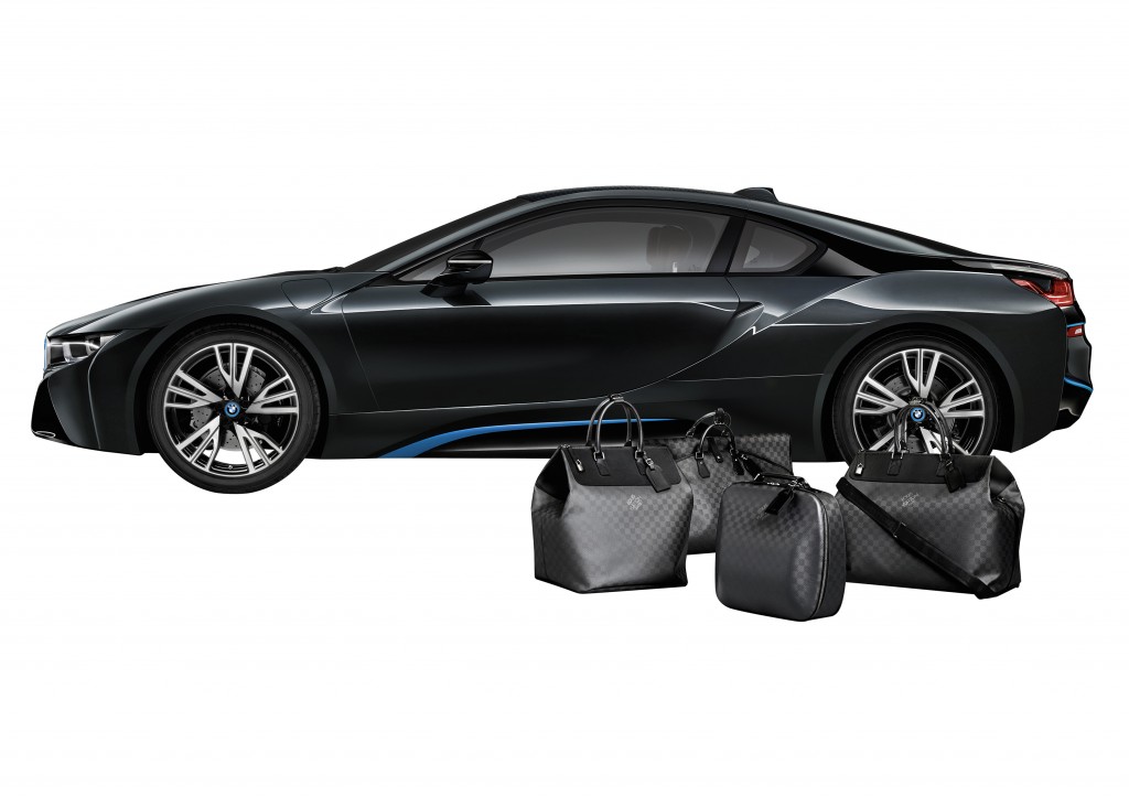 Louis Vuitton x BMW i8 Carbon Fiber Luggage Collection