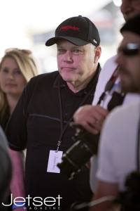 Barrett-Jackson's CEO at the GT350 event.