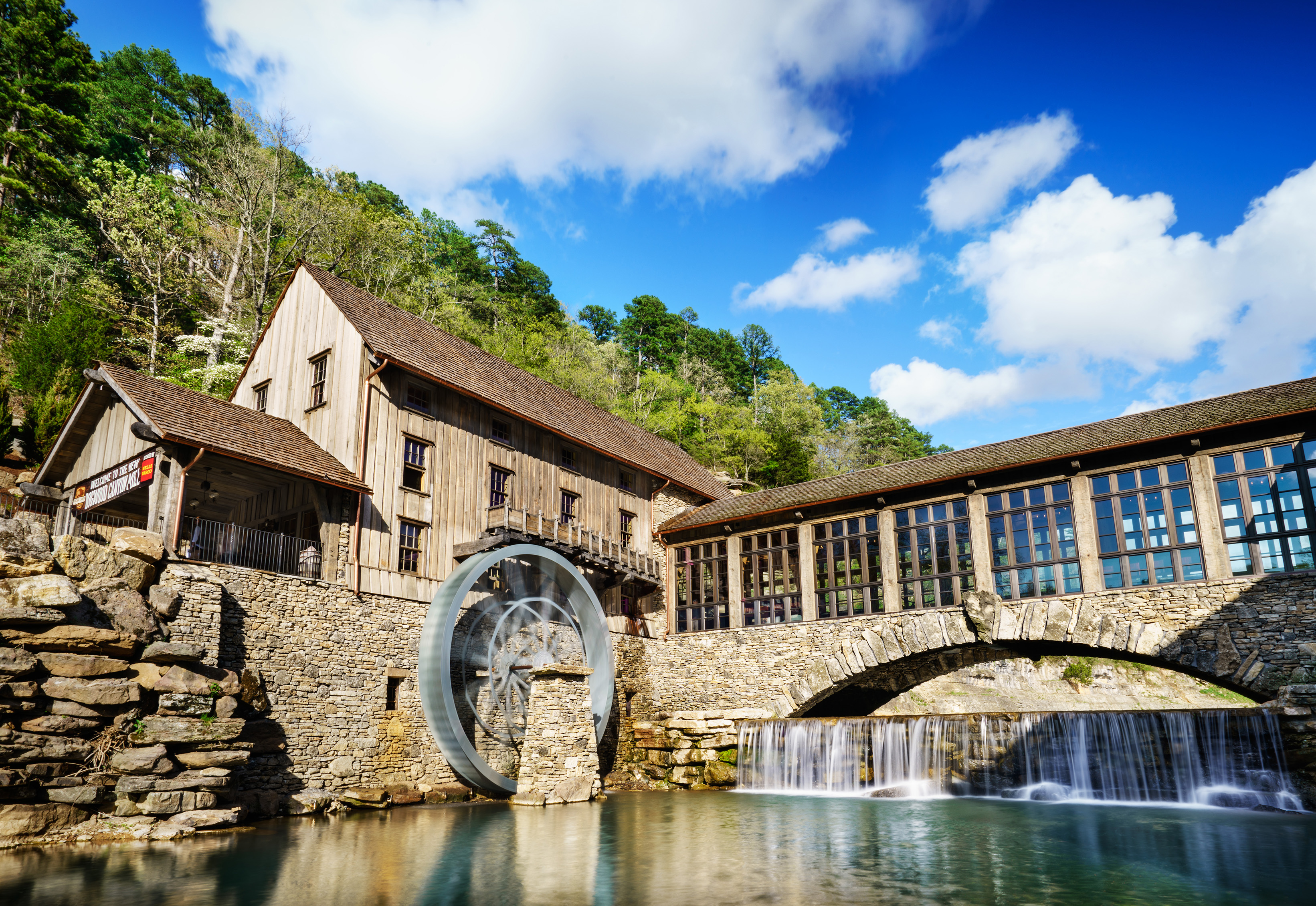 Mill and Clouds