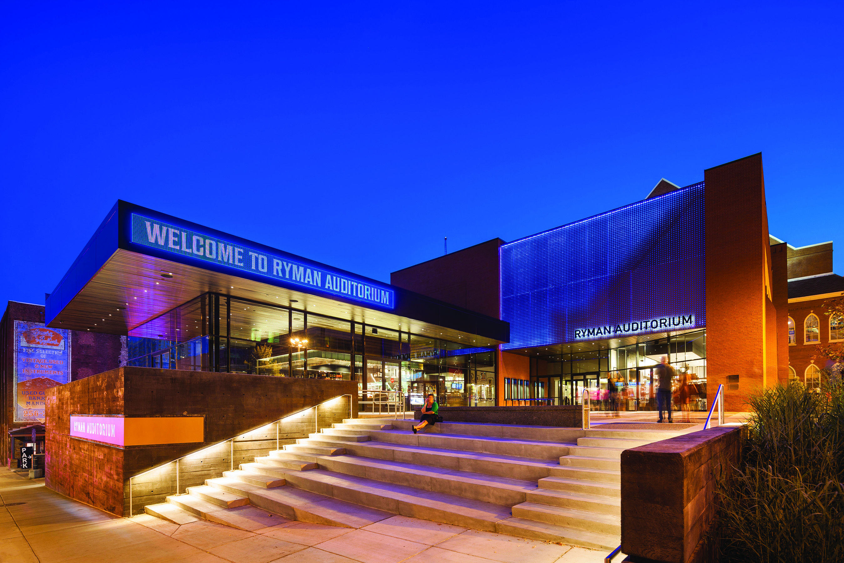 Ryman Auditorium, Location: Nashville TN, Architect: Hastings Architecture Associates