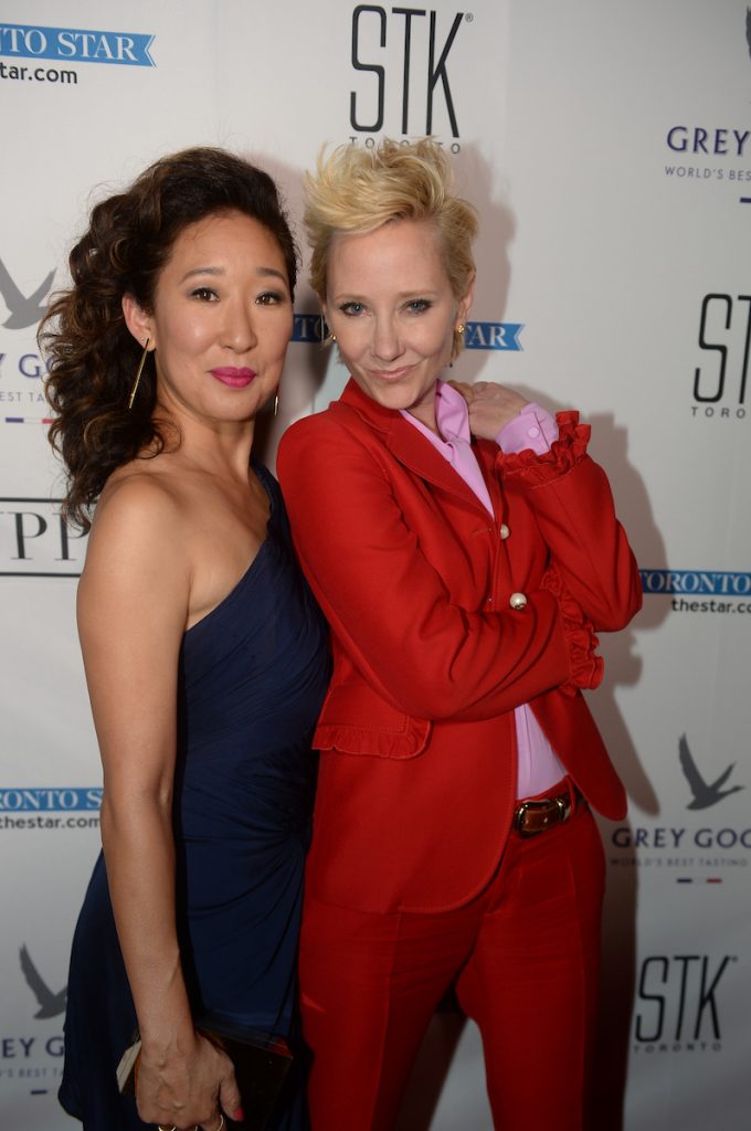 Sandra Oh Anne Heche Photo Tom Sandler