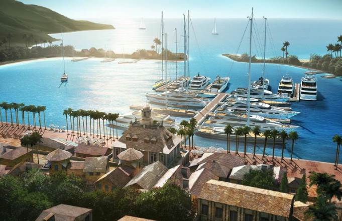 biggest yacht port in the world