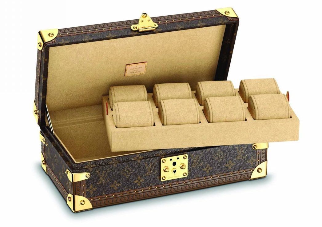 LV x YK Coffret 8 montres Monogram - Art of Living - Trunks and