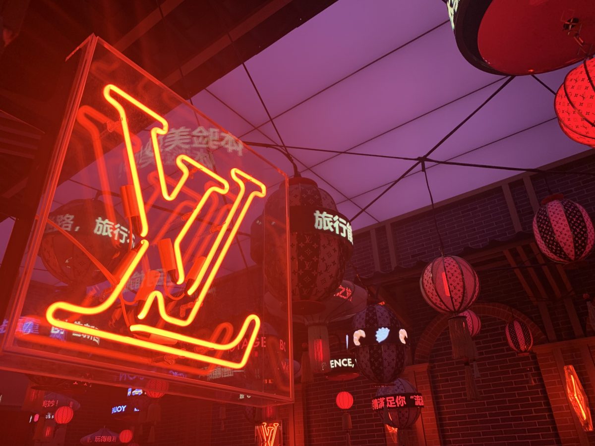 Louis Vuitton, LED Neon Sign