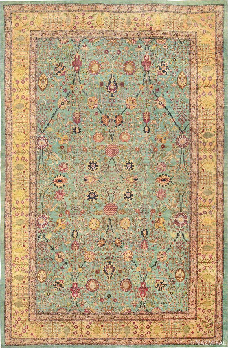 Antique Agra Oriental Rug