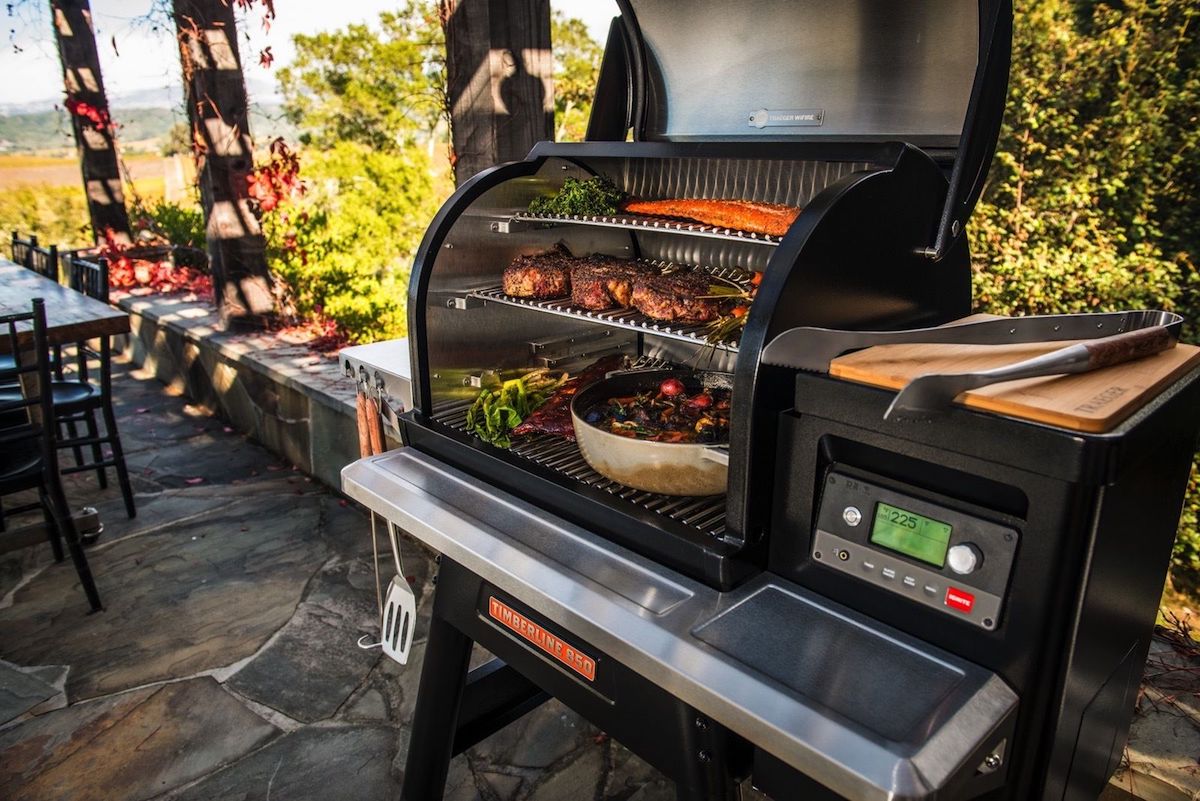 Hot BBQ Tech: New Traeger WiFIRE Grill Connects to Your Smartphone