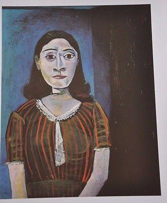 A 1940’s pure cubist “Portrait of Dora Maar,” Picasso’s lover and famous muse