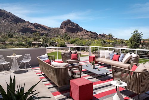 Mountain Shadows Resort - Camelback Presidential Suite Terrace