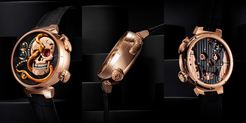 Of snakes, skulls & symbolism: Louis Vuitton Tambour Carpe Diem