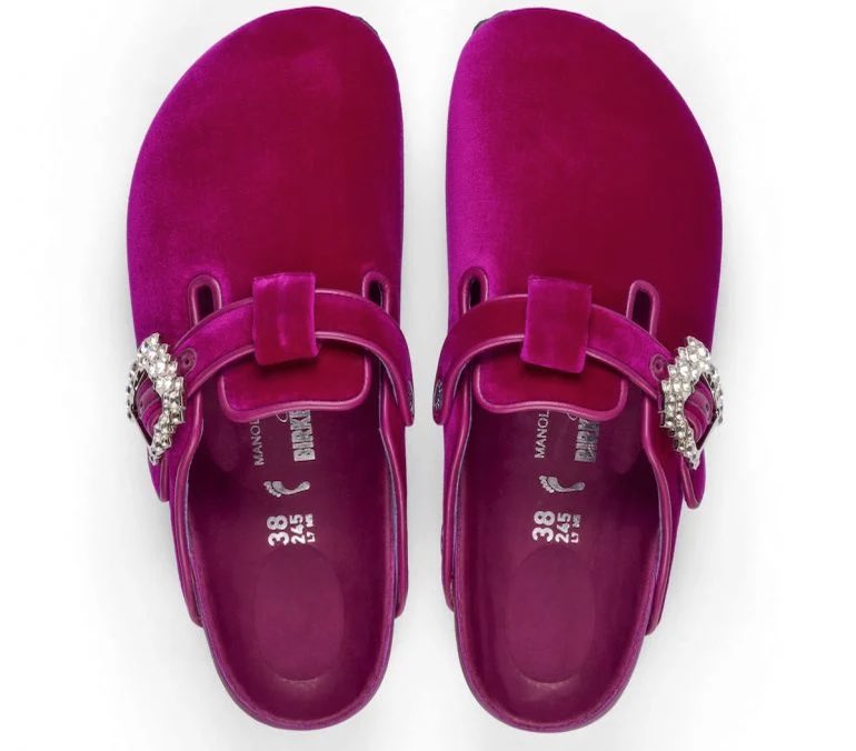 højde Parametre Parlament Birkenstock Bling: Luxury Footwear Collaboration With Manolo Blahnik