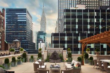 InterContinental New York Barclay Penthouse terrace