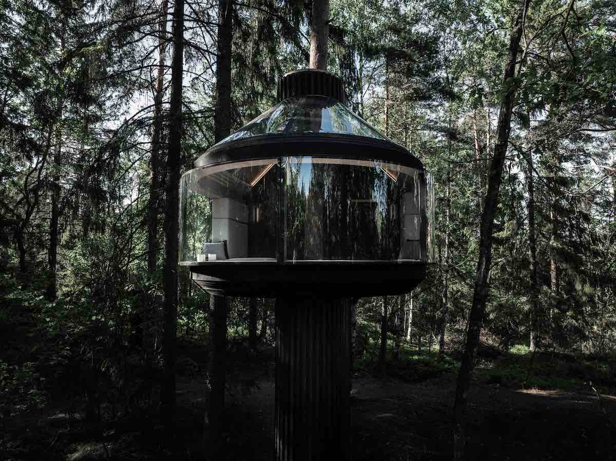 KOJA: Polestar's Futuristic Treehouse in the Finland Forest