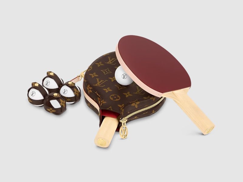Posh Ping-Pong: Louis Vuitton Launched Their $2,300 Sports Set