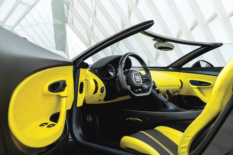 Cars of the Future - Bugatti W16 Mistral Interior