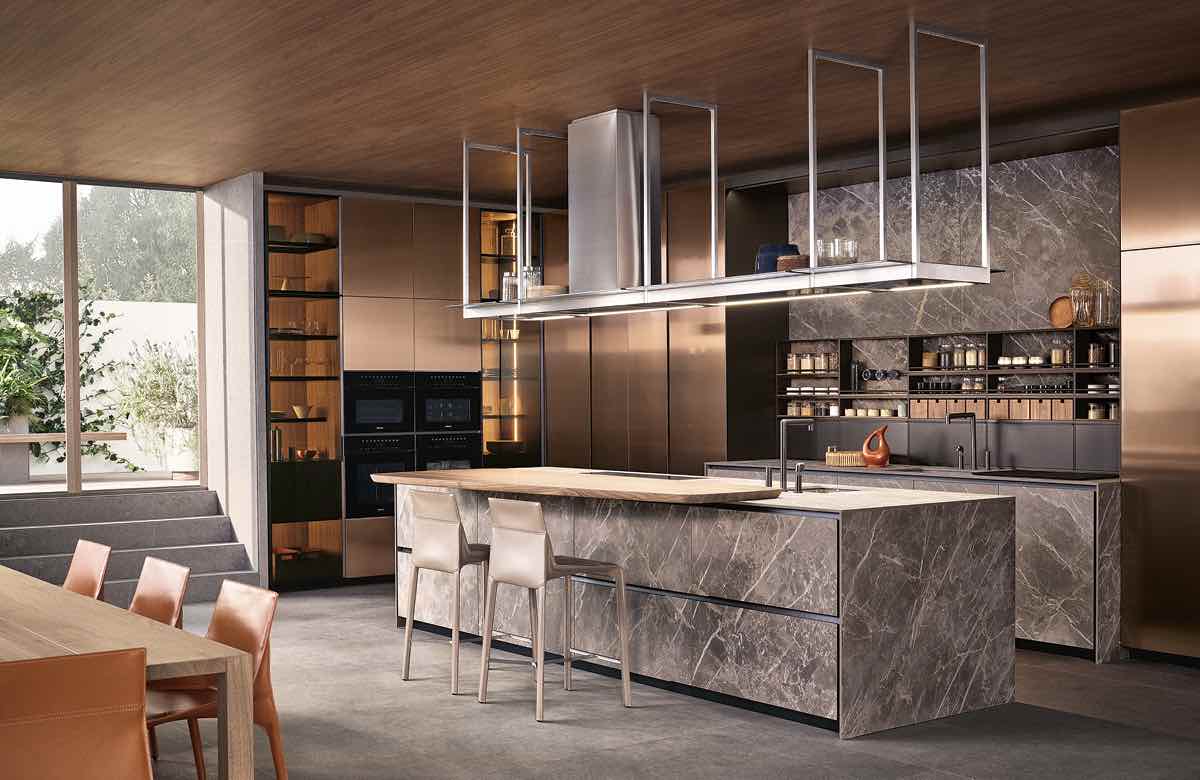 Alea Pro by Poliform: Refining Your Kitchen Environment
