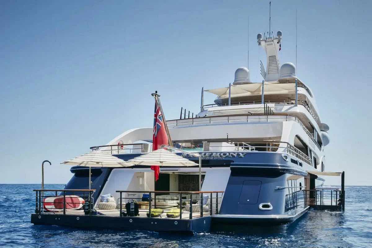 symphony superyacht owner