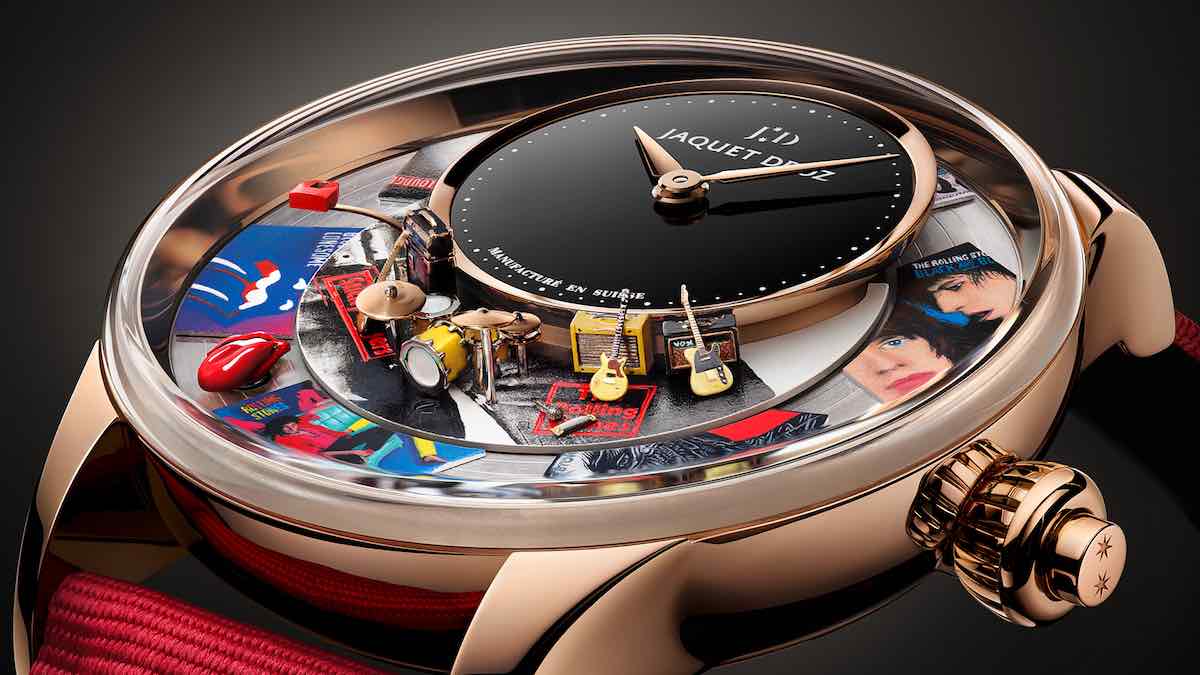 Swiss Satisfaction: Jaquet Droz’s New Timepiece Celebrates The Rolling Stones