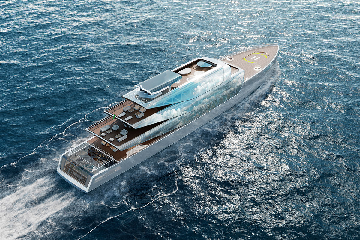 3d printed superyacht