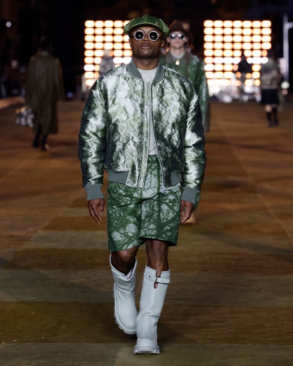 Pharrell Williams for Louis Vuitton: Tech-inspired camouflage