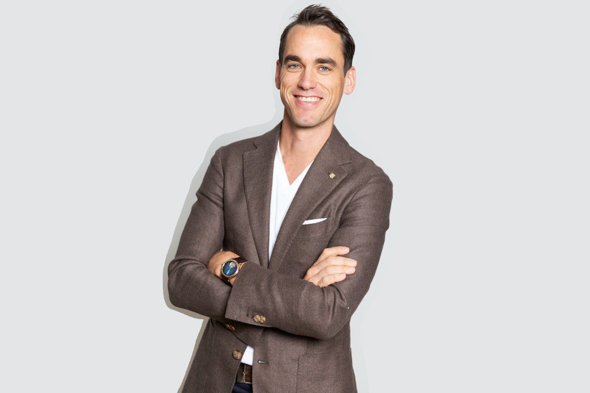 Moser & CIE brand CEO Edouard Meylan