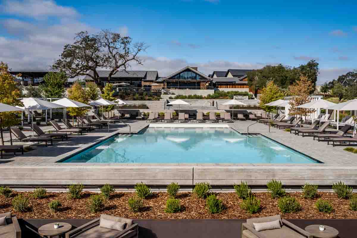 Pool at Napa's Four Seasons