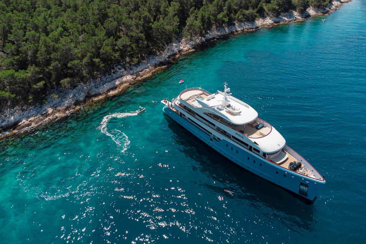 adriatic blue split yacht