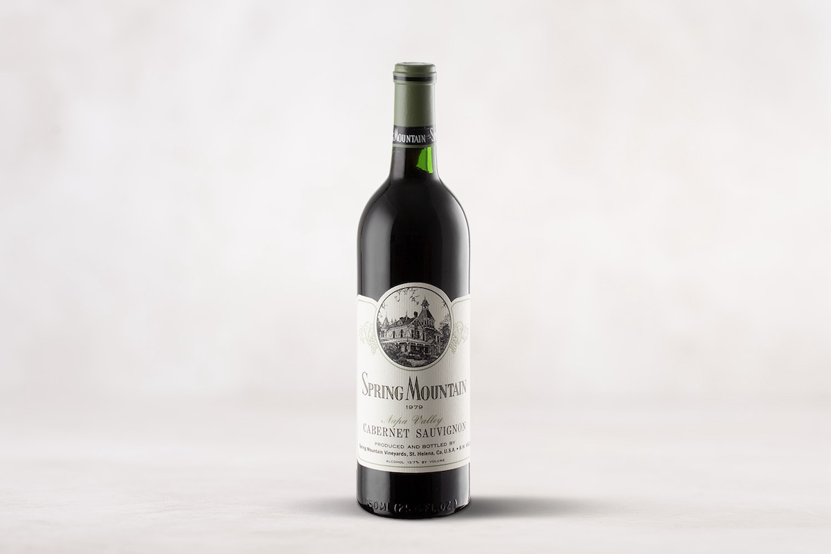 1979 Spring Mountain Vineyard Estate Cabernet Sauvignon