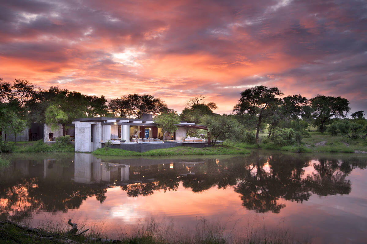 Sunset at Cheetah Plains Safari